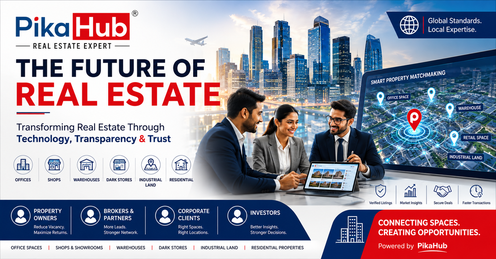 How PikaHub is Transforming Real Estate for Owners, Brokers, and Corporate Clients
